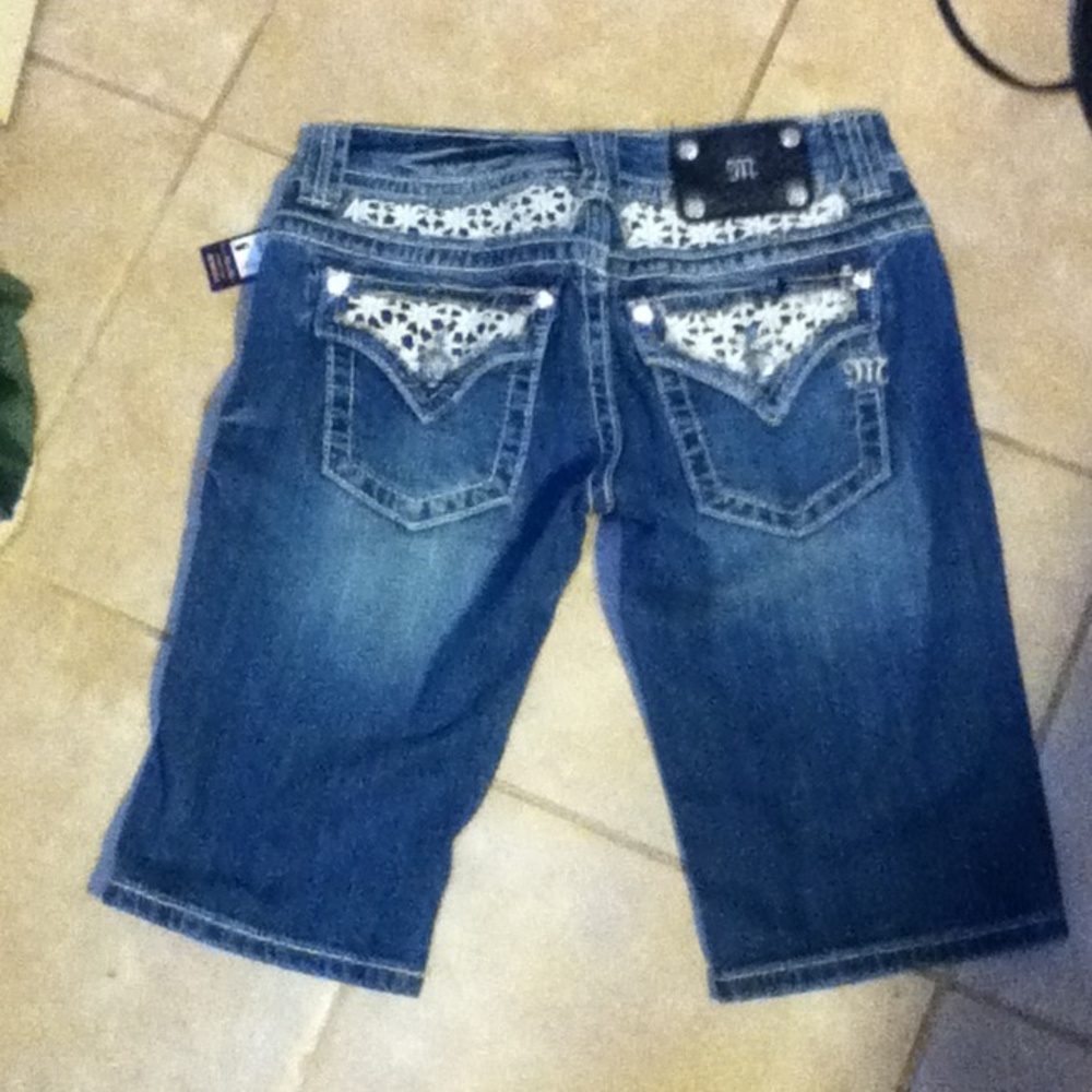 New Miss me Bermuda shorts